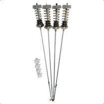 Kit C/4 Vara Suspensão Lavadora Brastemp Original W10764578