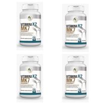 Kit C/4 Vitamina K2 Menaquinona 7 Mk7 - 120 Cáps - Fits Life