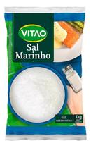Kit c/ 4 Vitao sal marinho 1kg Kit c/ 4 Vitao sal marinho 1kg