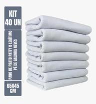 Kit c/ 40 - Pano De Prato Liso Branco - Pintar - Neves Patty - Cozinha - Pintar e Bordar - 65x45cm Kit c/ 40 - Pano De Prato Liso Branco - Pintar - Neves Patty - Cozinha - Pintar e Bordar - 65x45cm