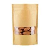Kit C/ 40 Sacos Stand Up Pouch Kraft Zip Lock Visor 10x15cm Kit C/ 40 Sacos Stand Up Pouch Kraft Zip Lock Visor 10x15cm