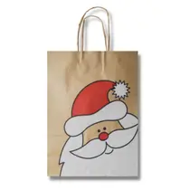 Kit c/ 40 un. de sacola papai noel (17,5x8,5x21,5cm.)