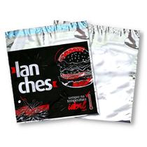 Kit c/400 Sacos Térmicos p/ Lanches 2 Pacotes c/200 Un cada