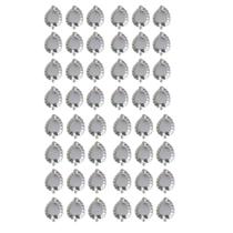 Kit c/48 petisqueira inox para festa aperitivos