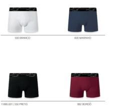 Kit C/4Cuecas Boxer Cotton Selene Sport Kit C/4Cuecas Boxer Cotton Selene Sport