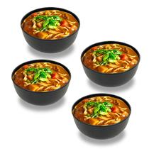 Kit C/4Tigela Japonesa Udonbati Médio Bow Cozinha 14,5X7,5Cm