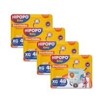 Kit c/4un fralda calça hipopó tam xg 48un cada Kit c/4un fralda calça hipopó tam xg 48un cada