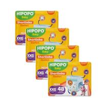 Kit c/4un fralda calça hipopó tam xxg 48un cada Kit c/4un fralda calça hipopó tam xxg 48un cada