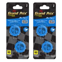 KIt c/ 4un Mini Difusor Carro Novo - Grand Prix (31004)