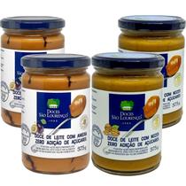 Kit c/ 4und Doce Leite Zero SÃO LOURENÇO Ameixa e Nozes 375g Kit c/ 4und Doce Leite Zero SÃO LOURENÇO Ameixa e Nozes 375g