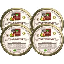 Kit c/ 4und Figo Caramelizado Ramy São Lourenço 590g Gourmet Kit c/ 4und Figo Caramelizado Ramy São Lourenço 590g Gourmet