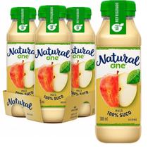 Kit c/ 4und Suco de Maçã NATURAL ONE 300ml - 100% Suco Kit c/ 4und Suco de Maçã NATURAL ONE 300ml - 100% Suco