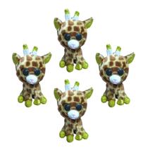 Kit C/4x Brinquedo de Pelúcia Girafa - Ty Rara