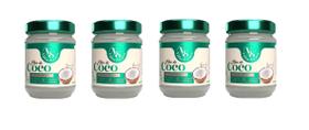 Kit c/ 4x Óleo de Coco Extravirgem 200ml - Villa Santa