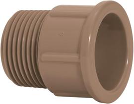 Kit C/5 Adaptadores Soldável Curto Marrom 50mm x 1.1/2" - Amanco