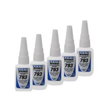 Kit c/ 5 Adesivo Cola Instantâneo 793 20g TekBond Kit c/ 5 Adesivo Cola Instantâneo 793 20g TekBond