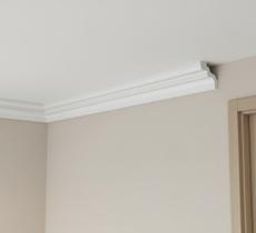 Kit C/5 Barrasmoldura de Teto Rodateto de Poliestirenom6metro Linear 10m