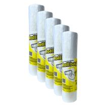 Kit c/5 bobina picotada 40x60 rollbag