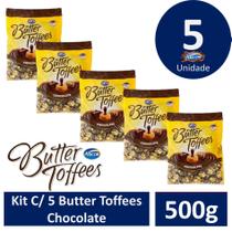 Kit C/ 5 Butter Toffees Chocolate 500g