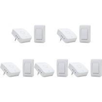 Kit C/5 - Campainha Sem Fio Qualitronix Pilha/Tomada 52 T... Kit C/5 - Campainha Sem Fio Qualitronix Pilha/Tomada 52 T...