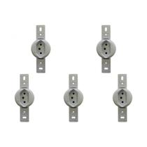 Kit C/5 - Conjunto Para Condulete Perlex Tomada 2 Polos +... Kit C/5 - Conjunto Para Condulete Perlex Tomada 2 Polos +...