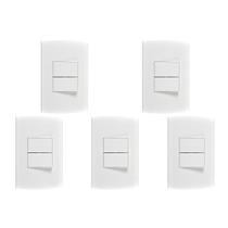 Kit C/5 - Conjunto Peesa Alfa 1505B 2 interruptores Paral...