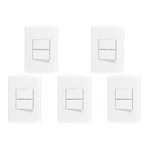 Kit C/5 - Conjunto Peesa Alfa 1505C 1 Interruptor Simp.1 ...