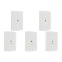 Kit C/5 - Conjunto Peesa Alfa 1516 Tomada Tel Rj11(Jack)...