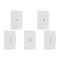 Kit C/5 - Conjunto Peesa Alfa 1516 Tomada Tel Rj11(Jack)...