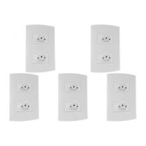 Kit C/5 - Conjunto Peesa Alfa 1544 2Tom 10A Branco