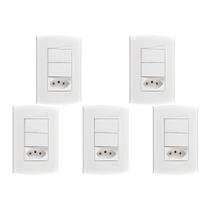 Kit C/5 - Conjunto Peesa Alfa 1548C 1S.1P.Tom 10A Branco