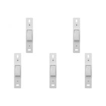 Kit C/5 - Conjunto Perlex''Branca''Sem Placa(1Simples) 2281 Kit C/5 - Conjunto Perlex''Branca''Sem Placa(1Simples) 2281