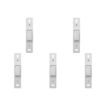 Kit C/5 - Conjunto Perlex''Branca''Sem Placa(1Simples) 2281 Kit C/5 - Conjunto Perlex''Branca''Sem Placa(1Simples) 2281