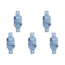 Kit C/5 - Conjunto Perlex''Branca''Sem Placa(1Simples+Tomada .. Kit C/5 - Conjunto Perlex''Branca''Sem Placa(1Simples+Tomada ..