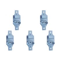 Kit C/5 - Conjunto Perlex''Branca''Sem Placa(1Simples+Tomda... Kit C/5 - Conjunto Perlex''Branca''Sem Placa(1Simples+Tomda...