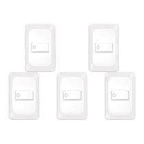 Kit C/5 - Conjunto Pial Pop 1Camp 2A Lgx040 Branco Kit C/5 - Conjunto Pial Pop 1Camp 2A Lgx040 Branco