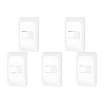 Kit C/5 - Conjunto Pial Pop 1Simp+1 Paralelo Lgx102 Branco Kit C/5 - Conjunto Pial Pop 1Simp+1 Paralelo Lgx102 Branco