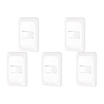 Kit C/5 - Conjunto Pial Pop 1Simp+1 Paralelo Lgx102 Branco