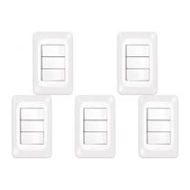 Kit C/5 - Conjunto Pial Pop 3Simp Lgx111 Branco Kit C/5 - Conjunto Pial Pop 3Simp Lgx111 Branco