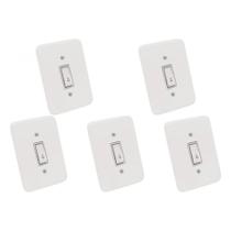 Kit C/5 - Conjunto Radial Pollar 1901001 1 Interruptor Ca...