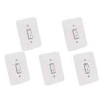 Kit C/5 - Conjunto Radial Pollar 1901001 1 Interruptor Ca...