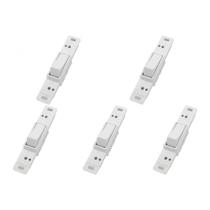 Kit C/5 - Conjunto Radial Pollar 1901021 1 Interruptor Si...