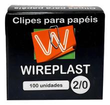 KIT C/5 CX Clips Galvanizado Aco 2/0 100 Un Wireplast