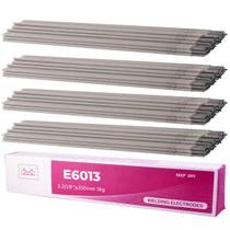 Kit c/ 5 Cx Eletrodo Revestido P/ Solda E6013 3.2X350MM 5KG Kit c/ 5 Cx Eletrodo Revestido P/ Solda E6013 3.2X350MM 5KG