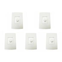 Kit C/5 - Dimmer Rotativo Qualitronix Bivolt Qd32