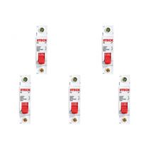 Kit C/5 - Disjuntor Steck Din Unipolar 10A Sd61 3Ka