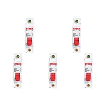 Kit C/5 - Disjuntor Steck Din Unipolar 32A Sd61 3Ka