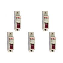 Kit C/5 - Disjuntor Steck ''Din'' Unipolar 70A. C