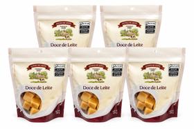Kit c/5 doce de leite 100g tablete tradicional