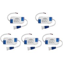 Kit C/5 - Driver Reator Fonte P/Painel Led Blumenau 3,5W Kit C/5 - Driver Reator Fonte P/Painel Led Blumenau 3,5W